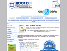 Tablet Screenshot of abci-software.com